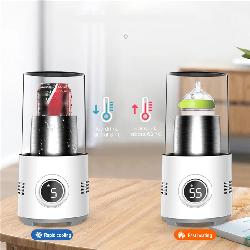 2 In 1 Fast Cooling Cup Cooler - Coffee Tea Warmer reseña y precio