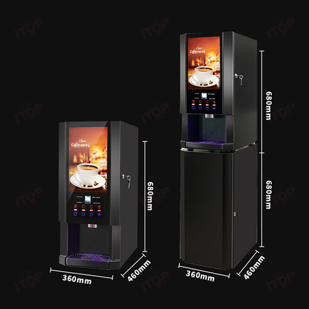 Fully Automatic Office Coffee  - Coffee Tea Vending Machine For Office reseña y precio