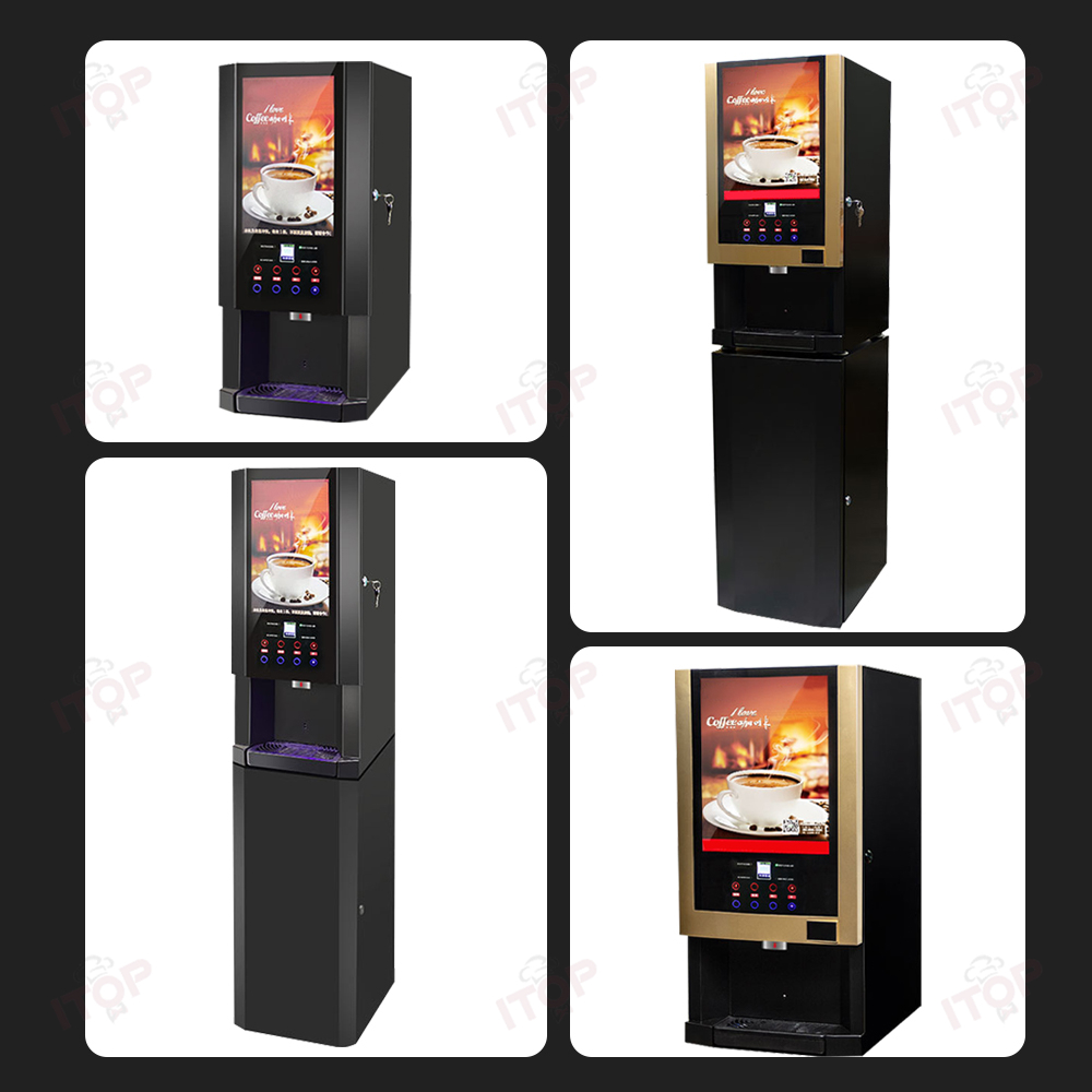 Fully Automatic Office Coffee  - Coffee Tea Vending Machine For Office reseña y precio