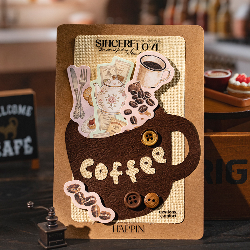 Journal GO 10pcs Vintage Coffe - Coffee Tea Journal reseña y precio