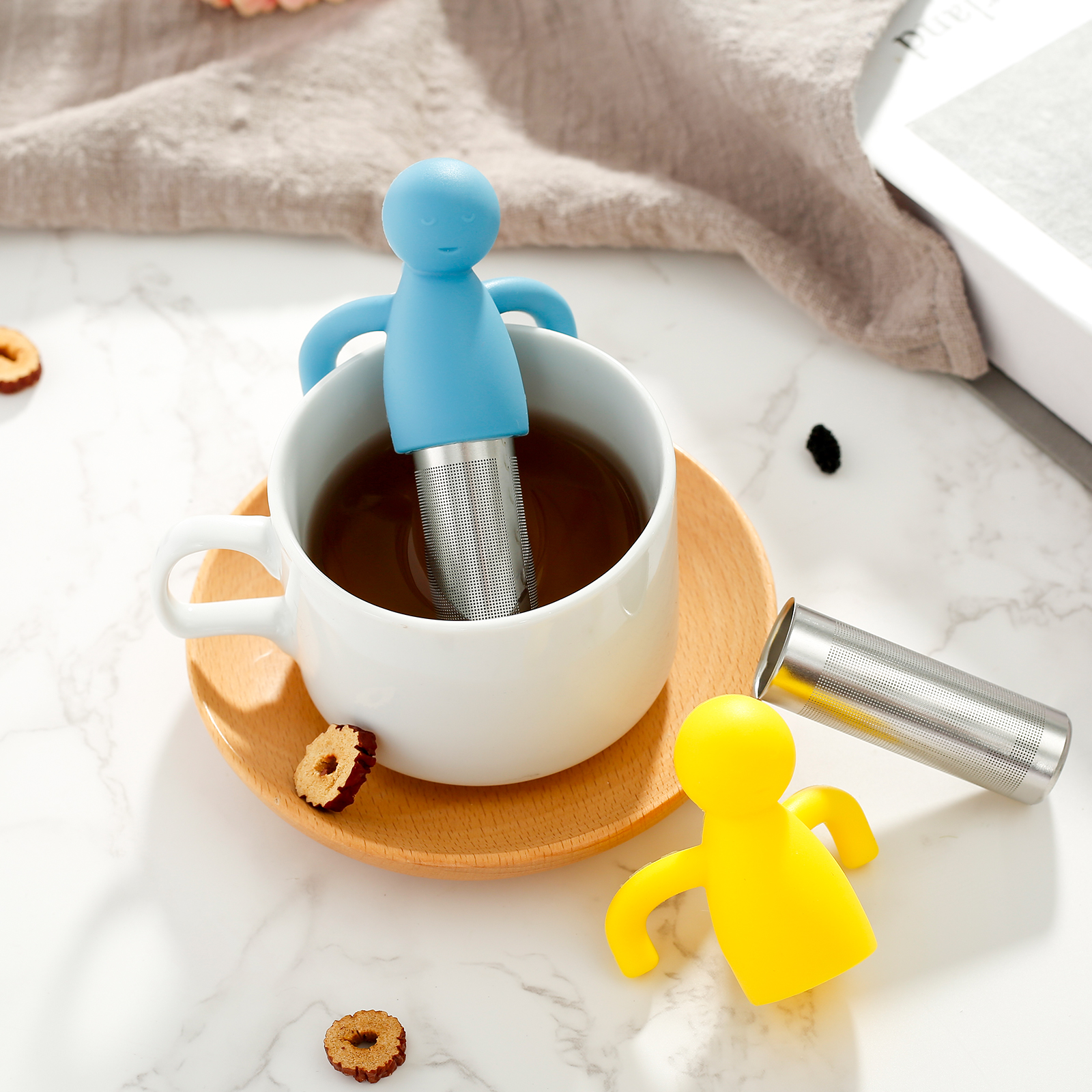 4Pcs Tea Infuser for Loose Tea - Coffee Tea Infusion reseña y precio