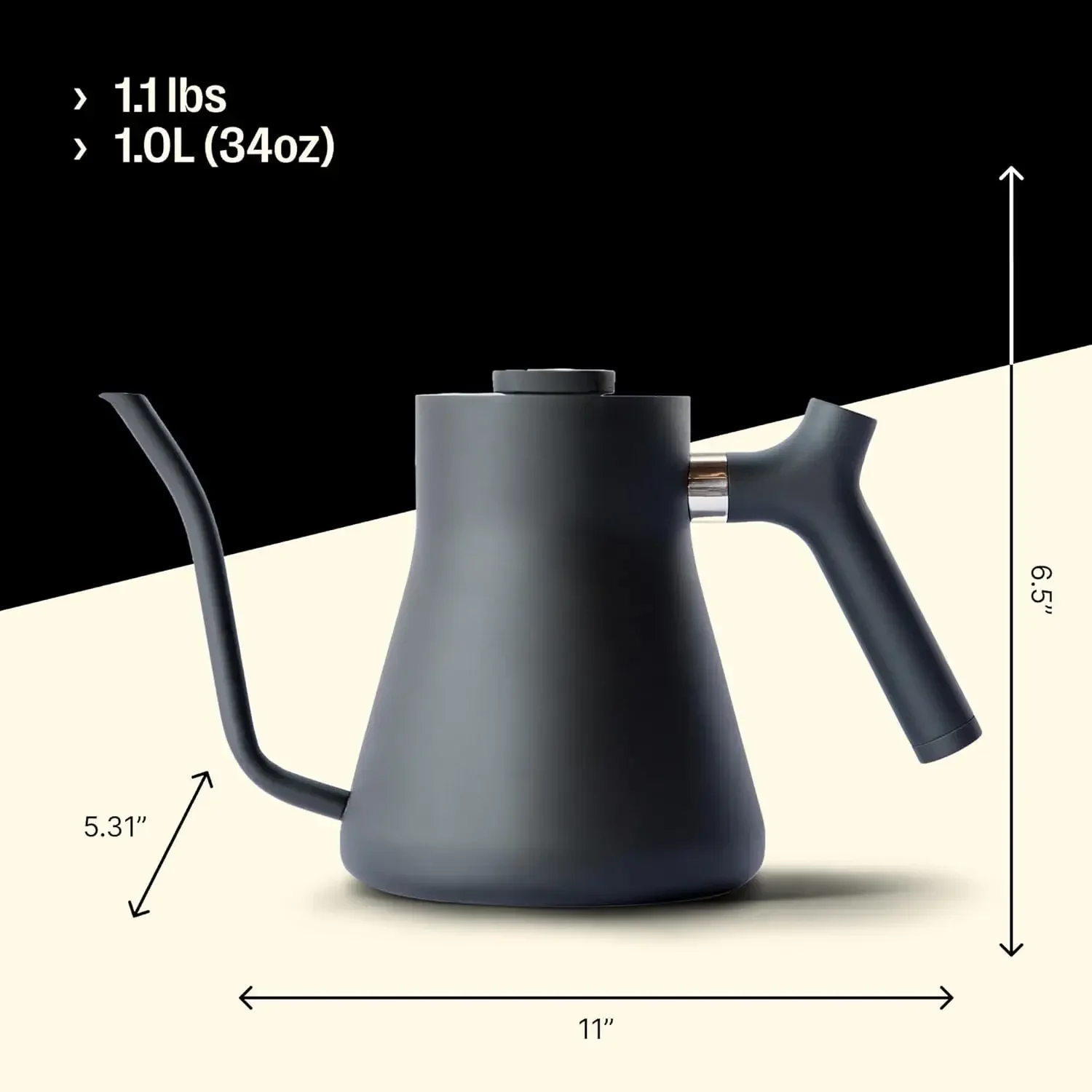 XMSJ.Stagg Stovetop Pour-Over  - Tea And Coffee Kettle reseña y precio