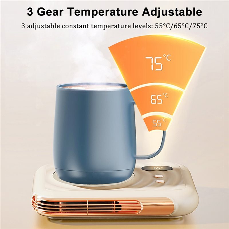 【LAST CHANCE】Electric Fan Mug  - Coffee Tea Warmer reseña y precio