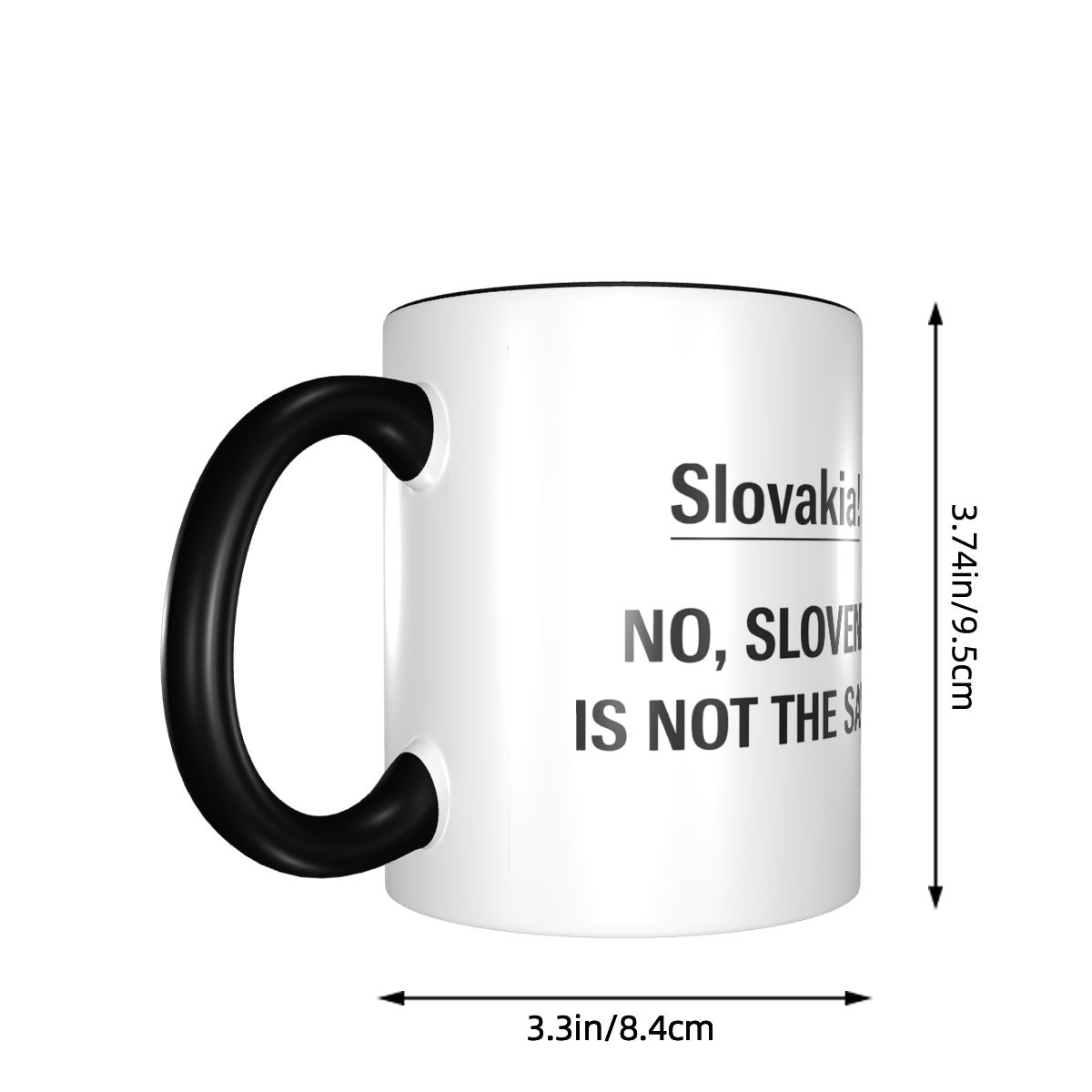 Funny Geography Joke Slovakia  - Coffee Tea Jokes reseña y precio