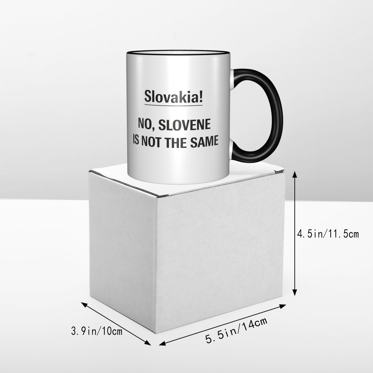 Funny Geography Joke Slovakia  - Coffee Tea Jokes reseña y precio