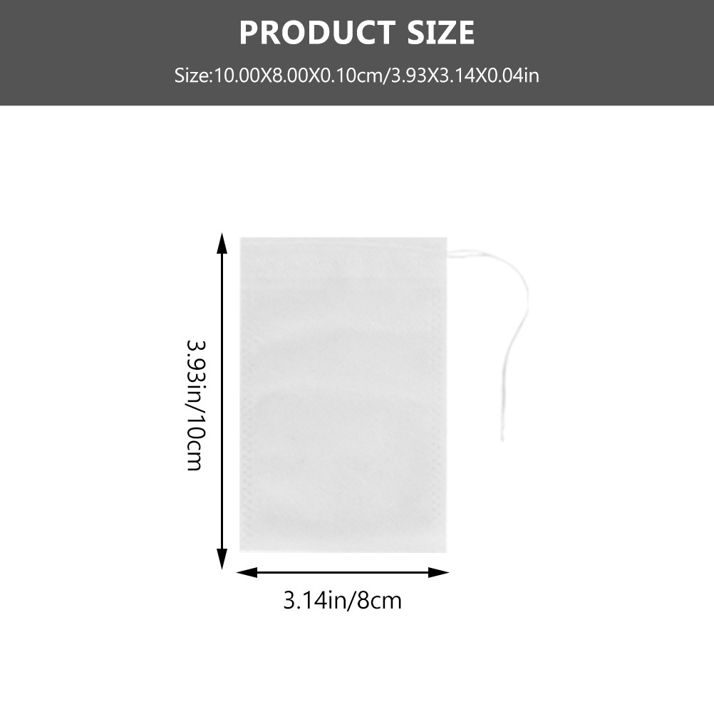 100Pcs Drawstring Tea Filter B - Coffee Tea Flower reseña y precio