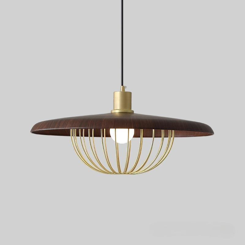 Imitation Wooden Round Pendant - Switching Coffee To Tea reseña y precio