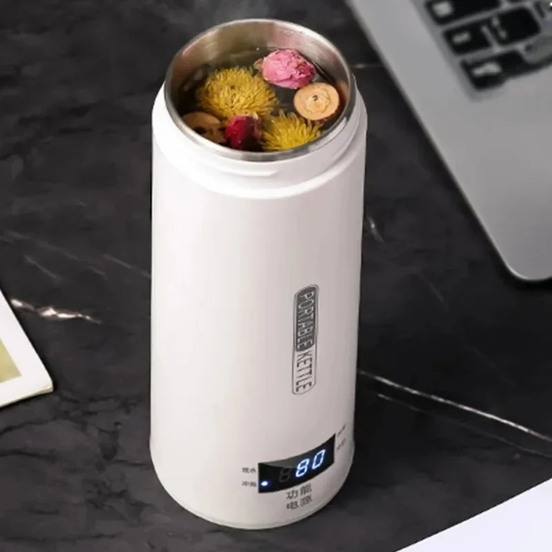 450ML Electric Kettles Portabl - Coffee Tea Menu reseña y precio