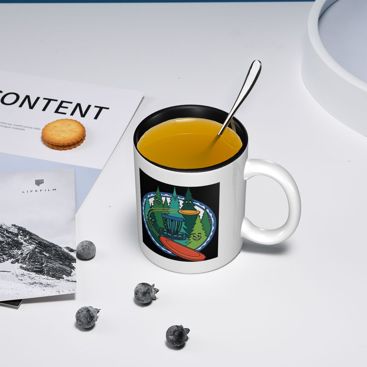 Funny Disc Golf Flying Disc Ba - Coffee Tea Gift Basket reseña y precio