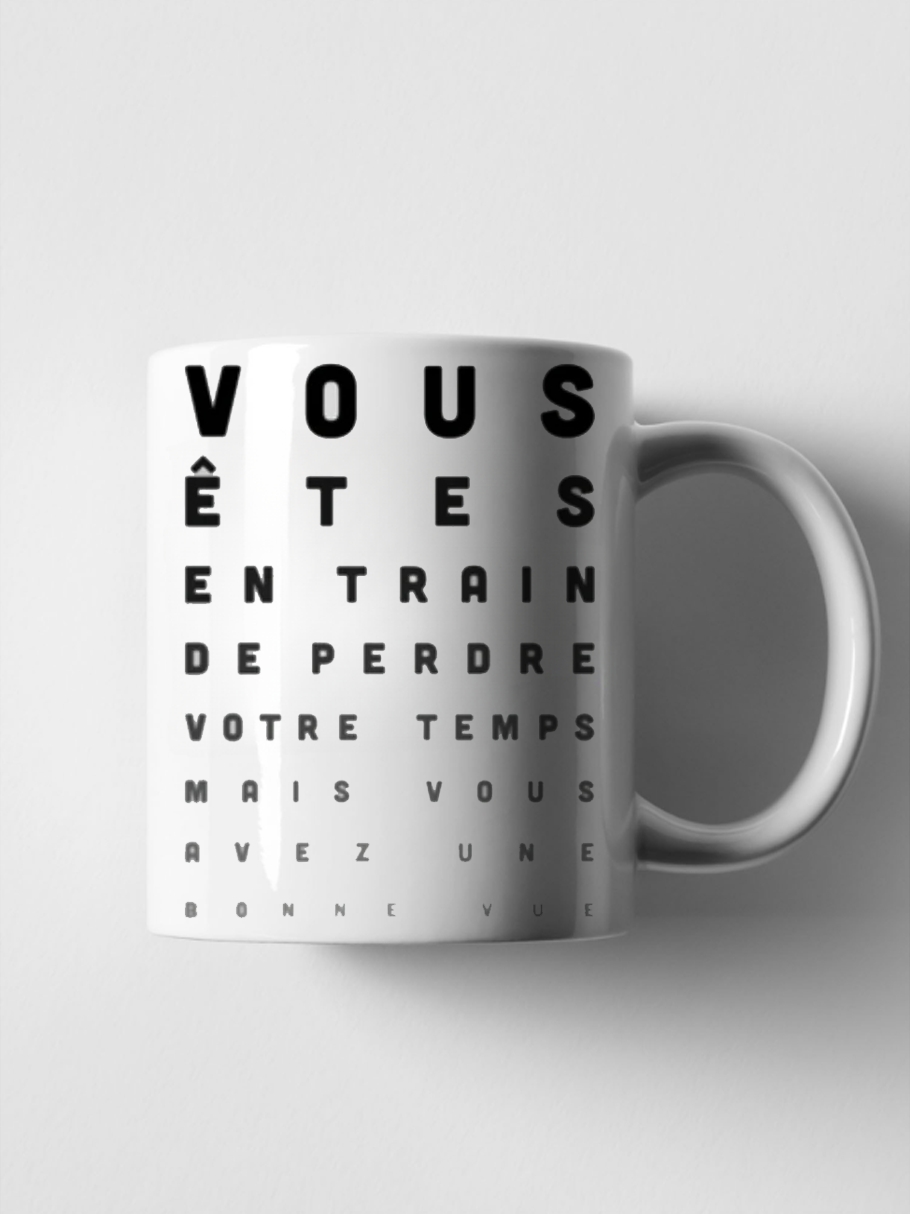 French Language Joke Ceramic M - Coffee Tea Jokes reseña y precio