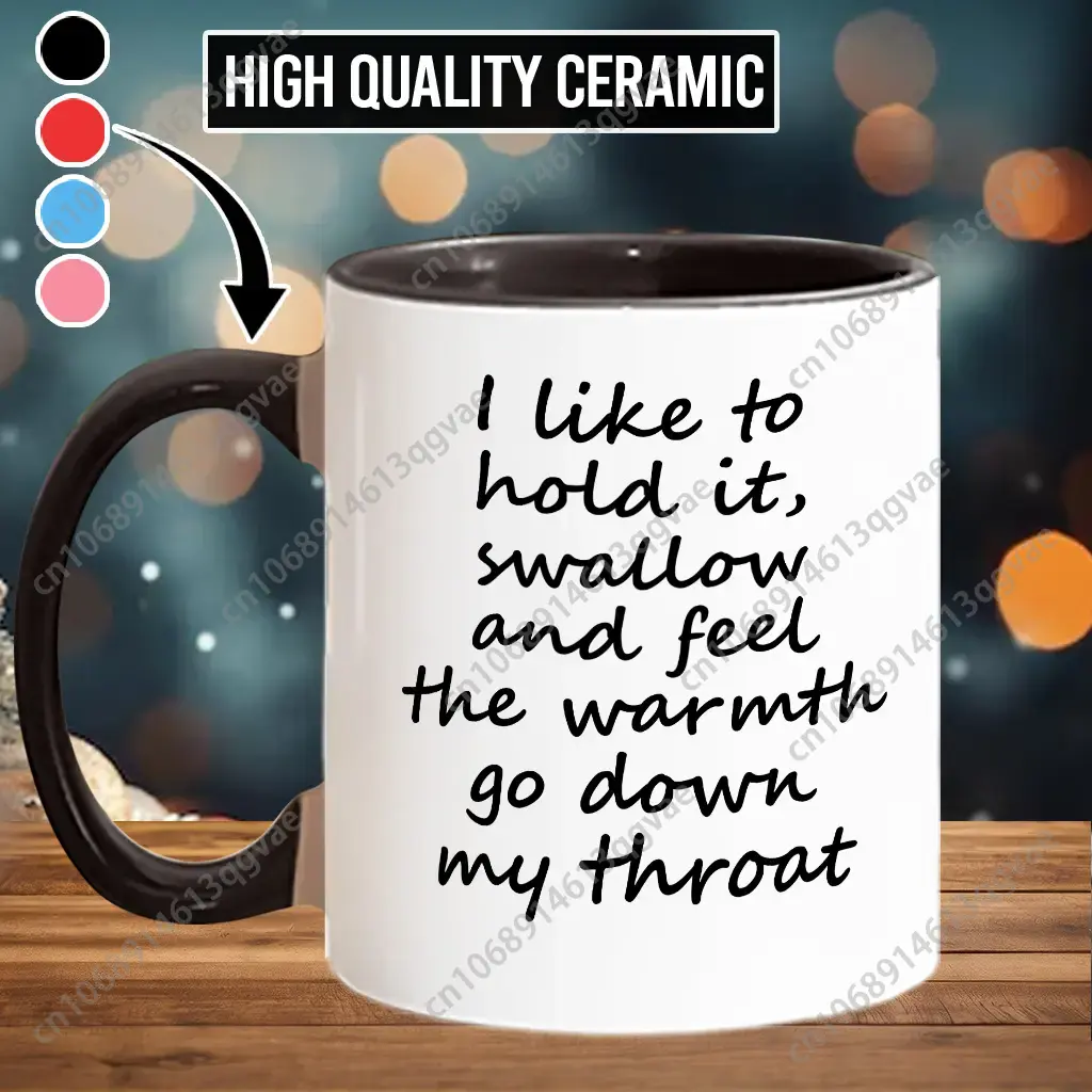 I Like To Hold It and Swallow  - Coffee Tea Jokes reseña y precio