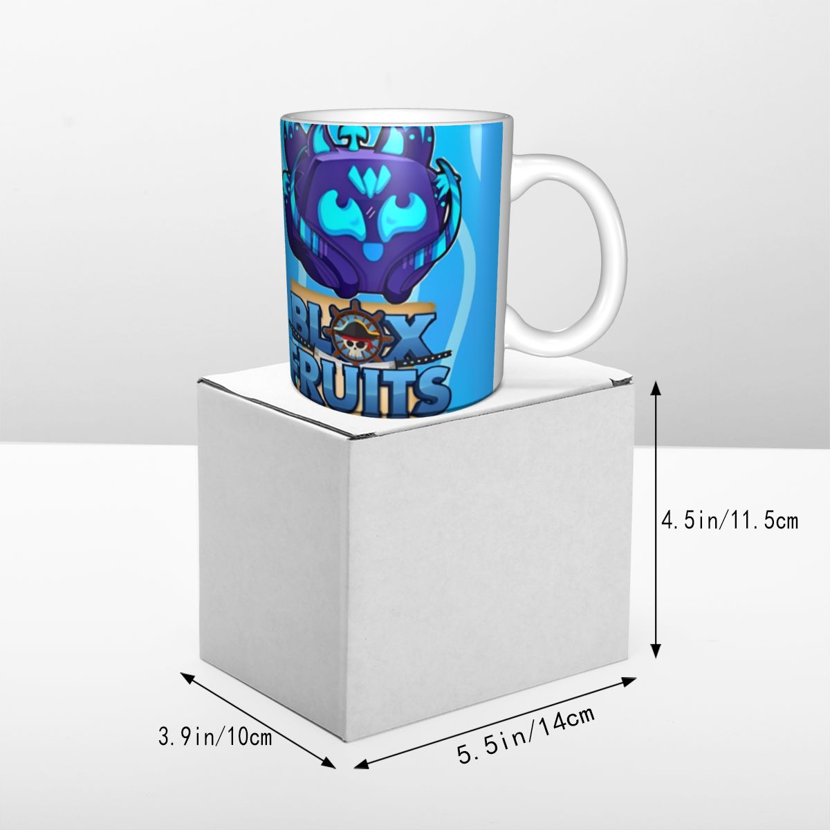 B-blox fruits Merch Coffee Mug - Coffee Tea Game reseña y precio