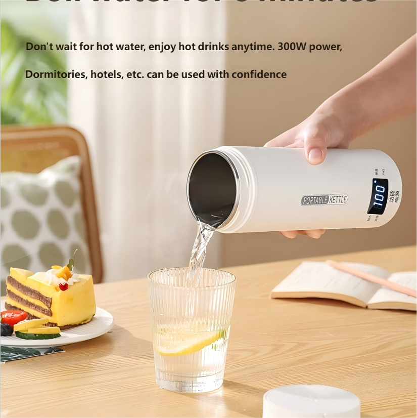 HOMEFISH 450ML Electric Kettle - Coffee Tea Menu reseña y precio