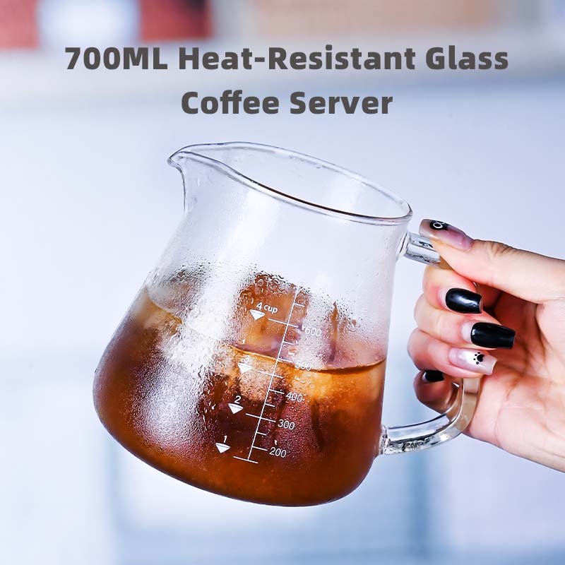 New High Borosilicate 700ml  G - Coffee And Tea Glass reseña y precio