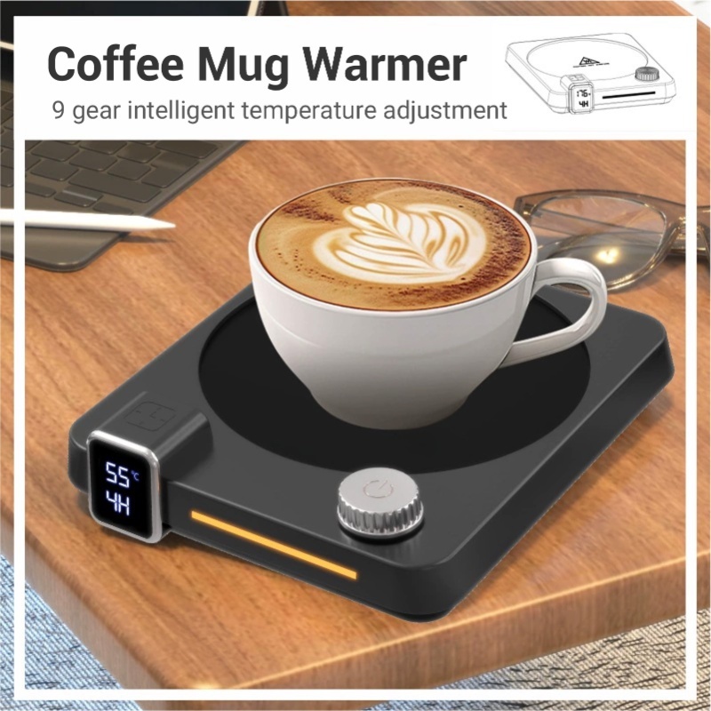 Electric Coffee Cup Warmer 9 H - Coffee Tea Warmer reseña y precio