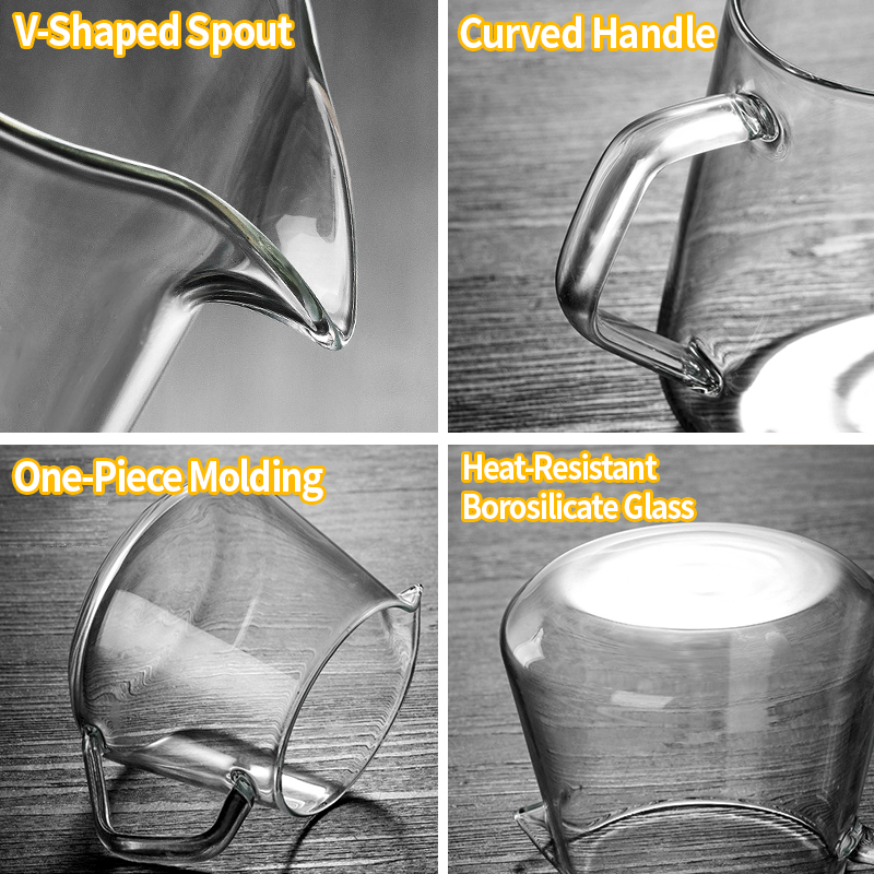 OANKR 400ml Clear Coffee Serve - Coffee And Tea Glass reseña y precio
