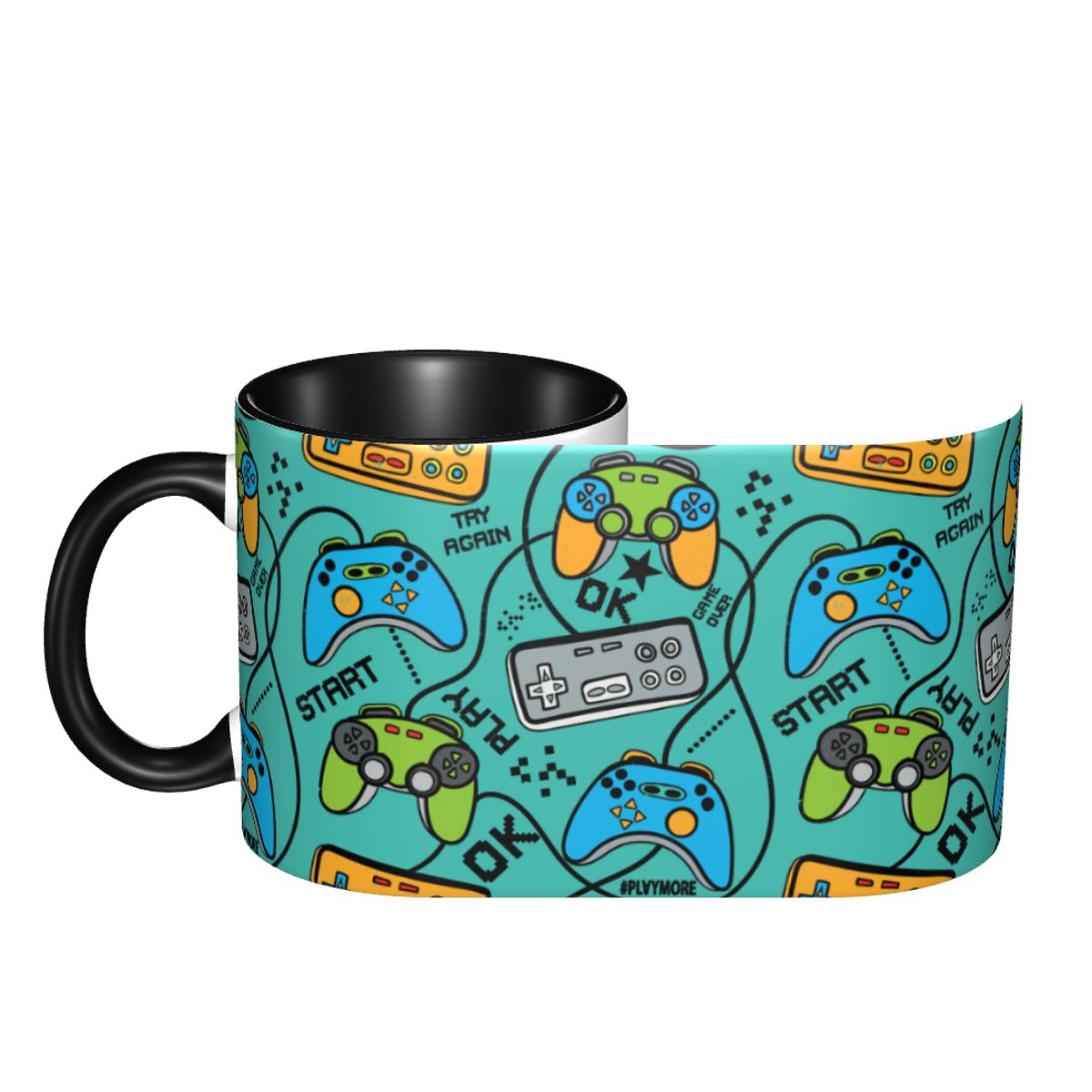 Custom Game Controller Mug DIY - Coffee Tea Game reseña y precio