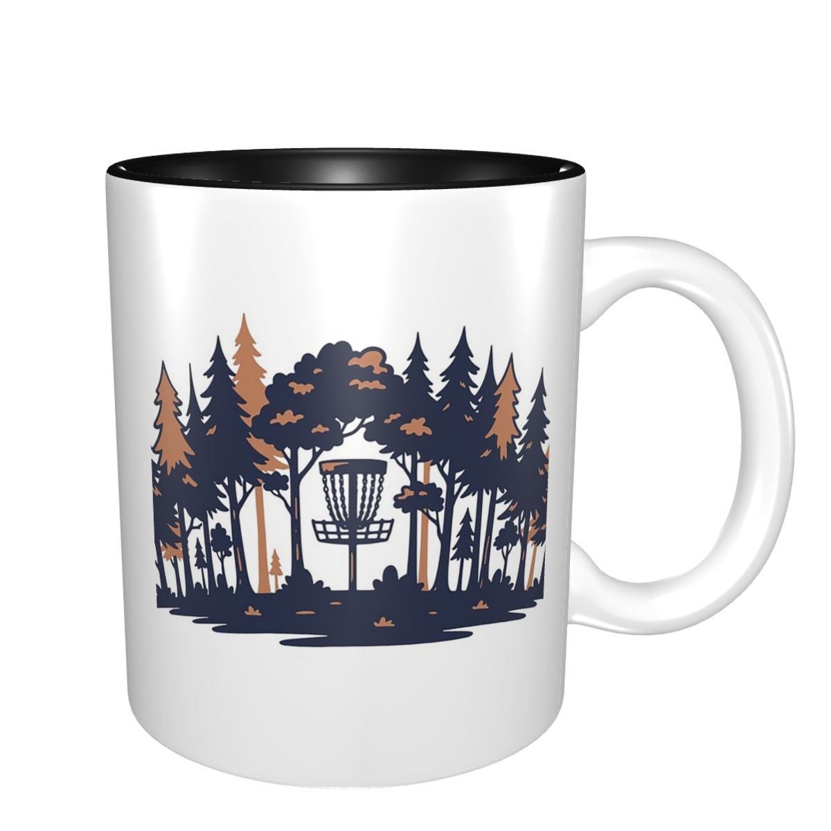 Disc Golf Scene Forest Basket  - Coffee Tea Gift Basket reseña y precio