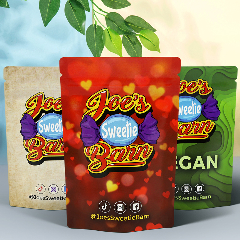 custom printed resealable bags - Coffee Tea Flower reseña y precio