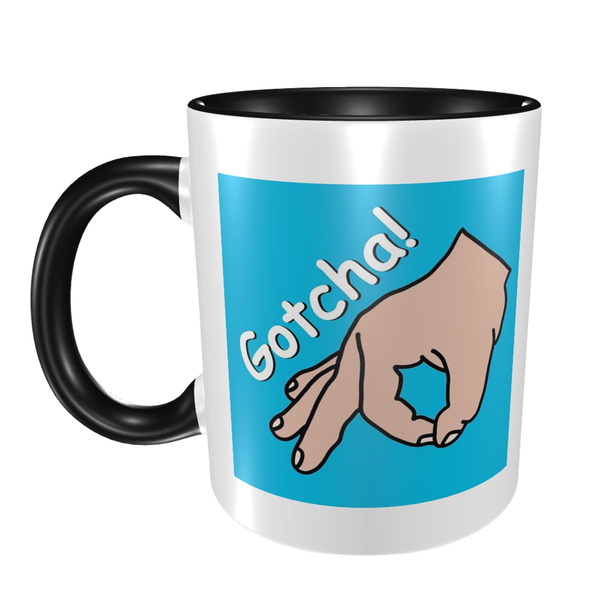 Circle Game Prank Funny Hand S - Coffee Tea Jokes reseña y precio
