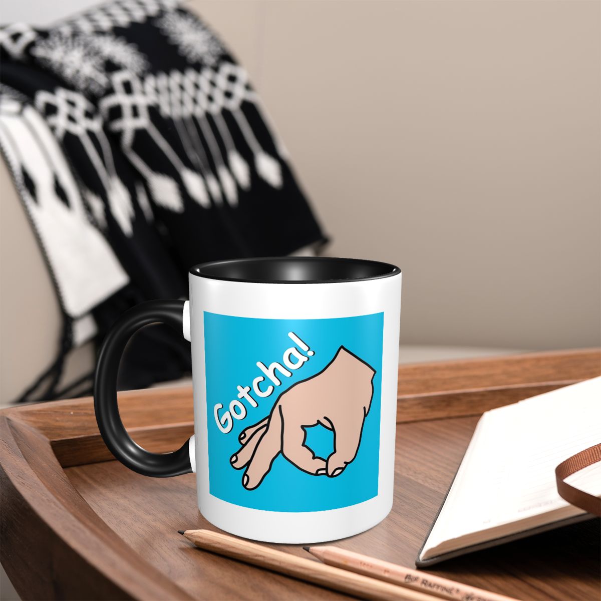 Circle Game Prank Funny Hand S - Coffee Tea Jokes reseña y precio