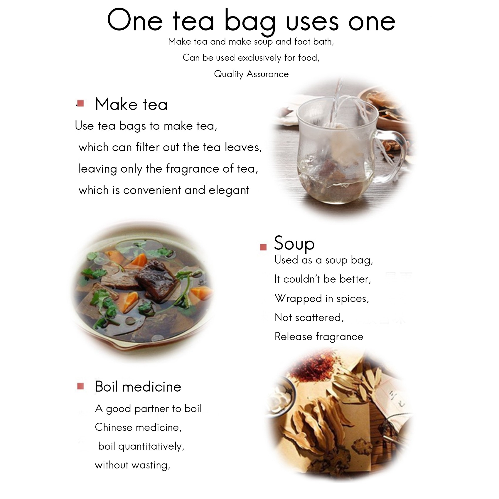 A71Z 300PCS Tea Filter Bags, D - Coffee Tea Infusion reseña y precio