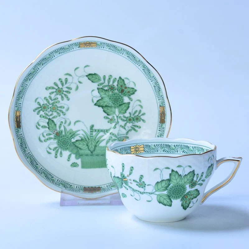 Classical Cup and Saucer Flowe - Coffee Tea Gift Basket reseña y precio
