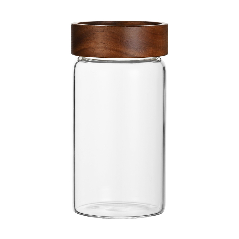 Glass Sealed Storage Jar With  - Coffee And Tea Glass reseña y precio
