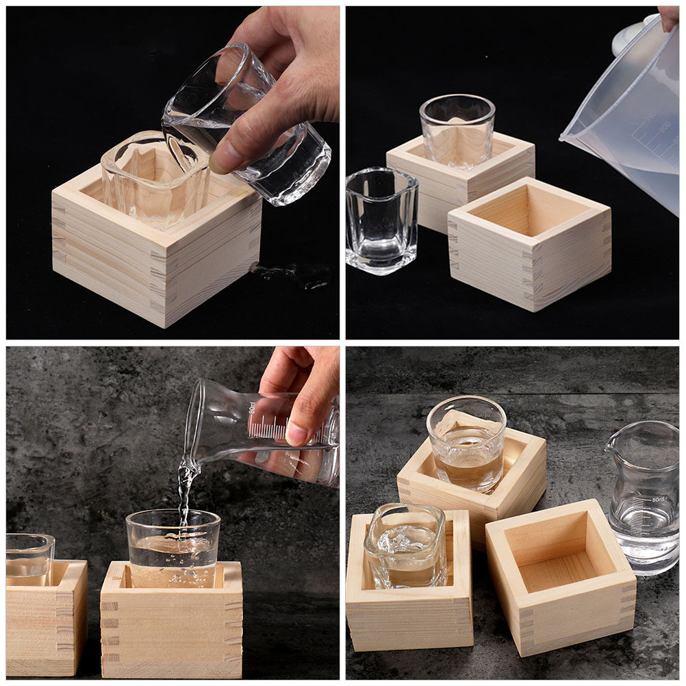 1Set Transparent Glass Sake Cu - Coffee And Tea Glass reseña y precio