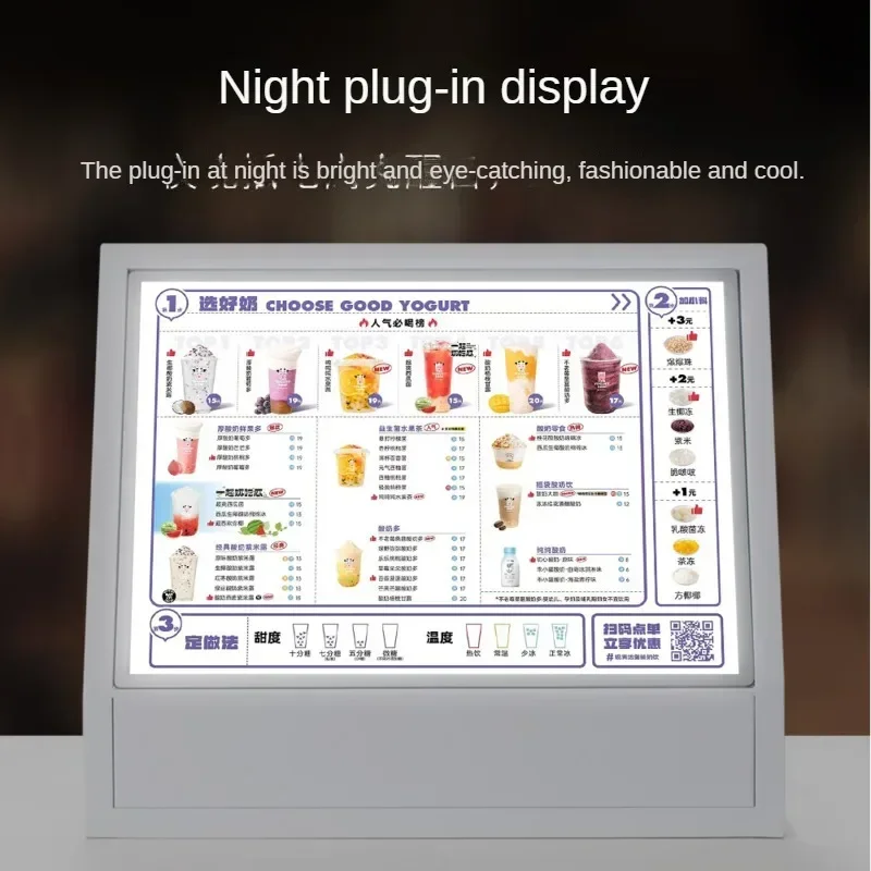 LED Menu Display Card for Coff - Coffee Tea Menu reseña y precio