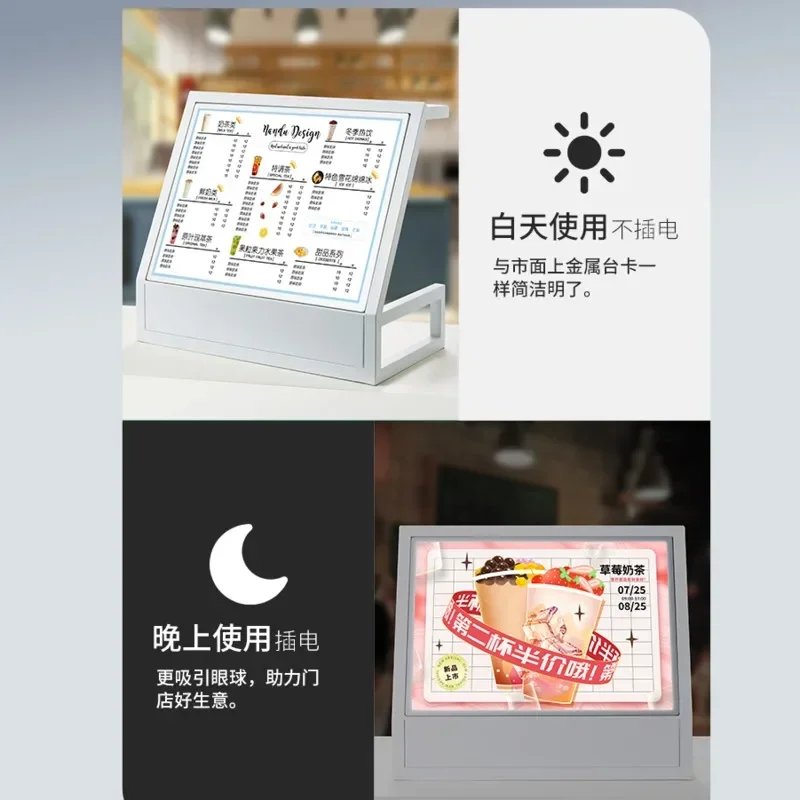 LED Menu Display Card for Coff - Coffee Tea Menu reseña y precio