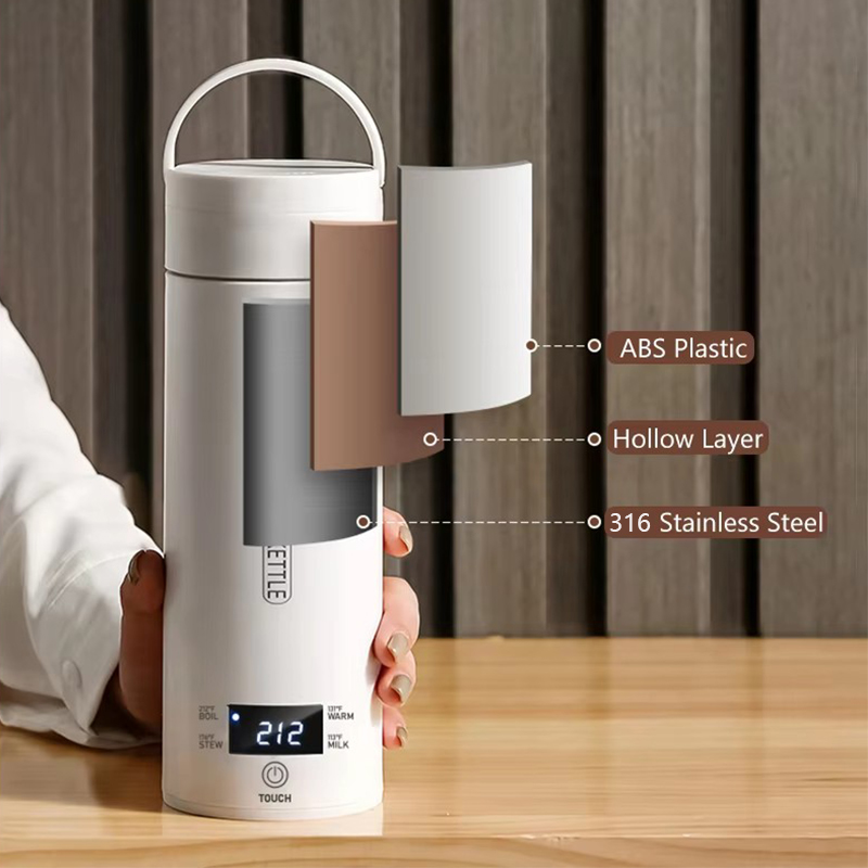 500ML Travel Electric Kettles  - Coffee Tea Menu reseña y precio