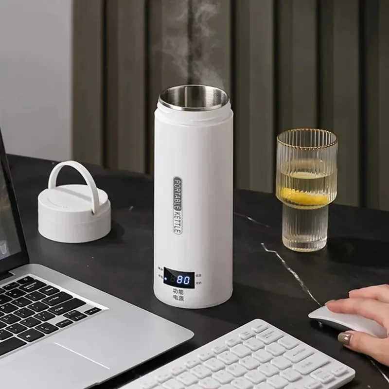 450ML Electric Kettles Portabl - Coffee Tea Menu reseña y precio