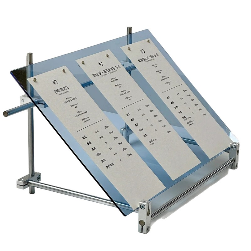 Acrylic optical axis display s - Coffee Tea Menu reseña y precio