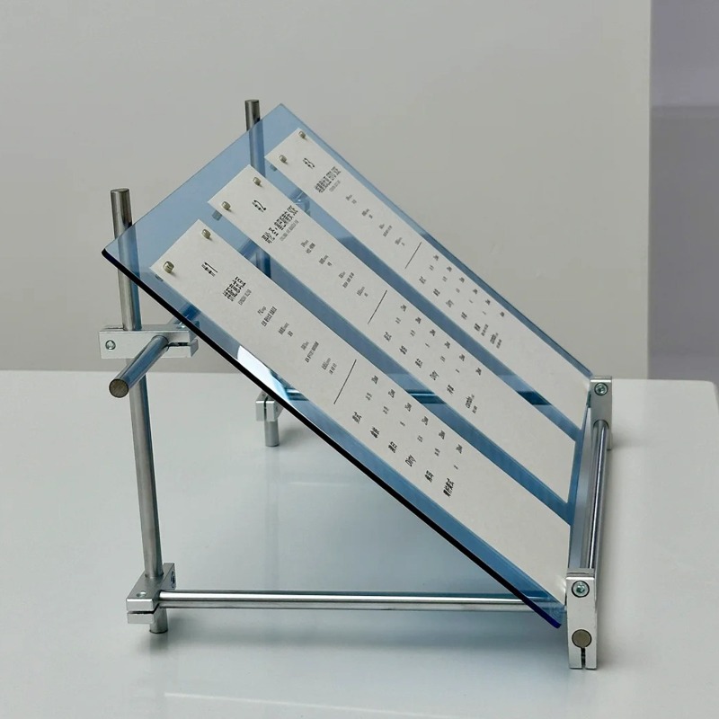 Acrylic optical axis display s - Coffee Tea Menu reseña y precio