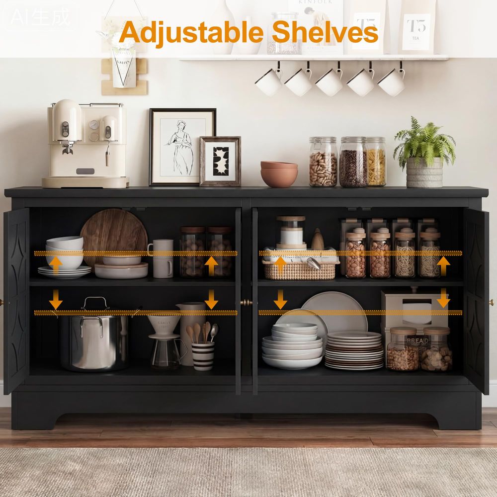 Sideboard Buffet Cabinet with  - Coffee&Tea House Opinie reseña y precio