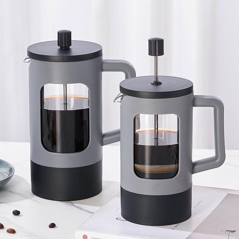 High Borosilie Glass French Pr - Coffee Tea Uses reseña y precio