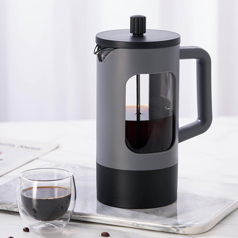 High Borosilie Glass French Pr - Coffee Tea Uses reseña y precio